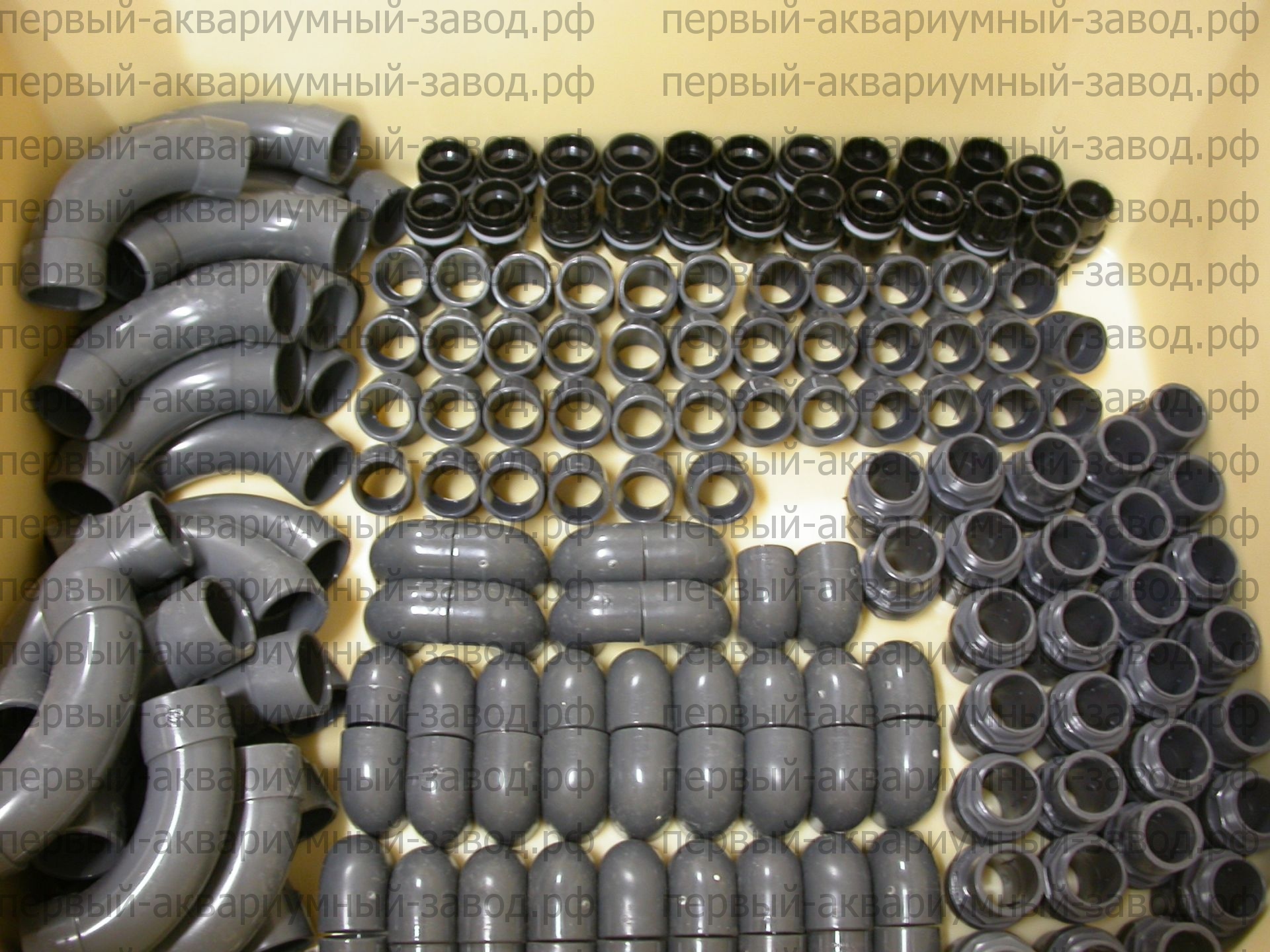 Аквариум и витрины для моллюсков и системы передержки узв для морепродуктов