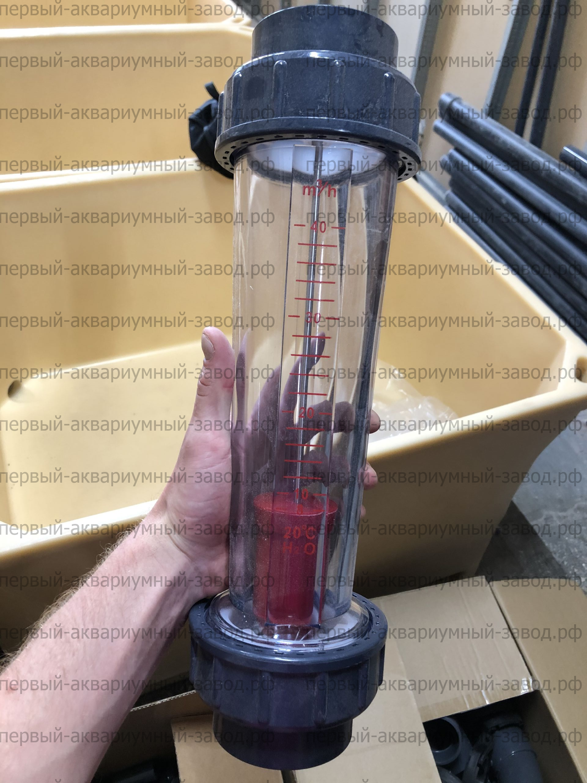 Аквариум и витрины для моллюсков и системы передержки узв для морепродуктов